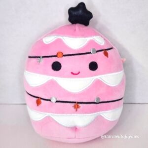 CARRIGAN 🎄 Pink Christmas Tree Xmas 2024 Original Squishmallows By Kellytoy NWT